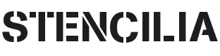 Stencilia-A Font Preview