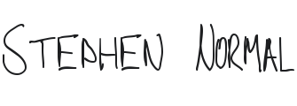 Stephen Font Preview