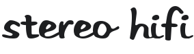 Stereo Hifi Font Preview