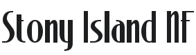 Stony Island NF Font Preview