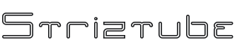 Striztube Font Preview