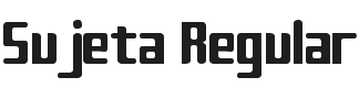 Sujeta Font Preview