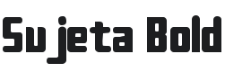 Sujeta Bold Font Preview