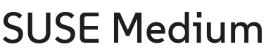 SUSE Medium Font Preview