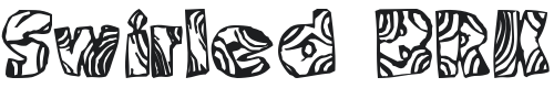 Swirled Font Preview