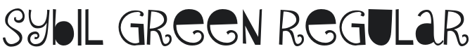Sybil Green Font Preview