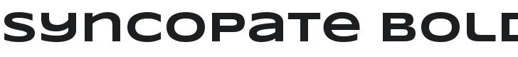 Syncopate Bold Font Preview