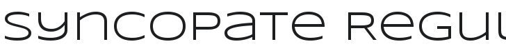 Syncopate Font Preview