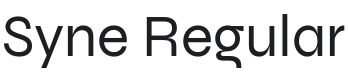 Syne Font Preview
