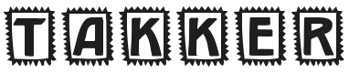 Takker Font Preview