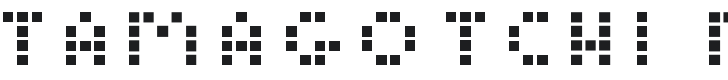 Tamagotchi Font Preview