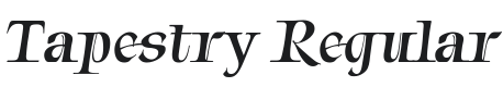 Tapestry Font Preview