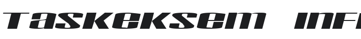 Taskeksem inflamerat Font Preview