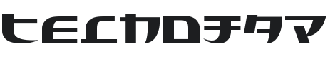 Tecnojap Font Preview