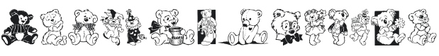 Teddybers Too Font Preview