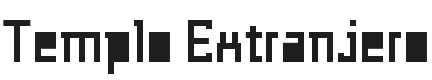 Templo Extranjero Font Preview