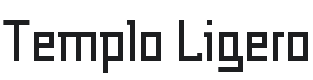 Templo Ligero Font Preview