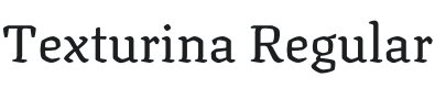 Texturina Font Preview