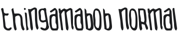 Thingamabob Font Preview