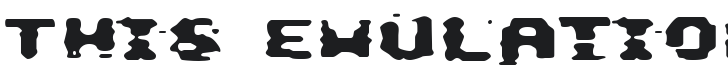 This Emulation Font Preview