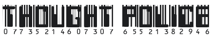 Thought Police Font Preview