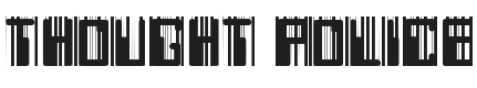 Thought Police [unarmed] Font Preview