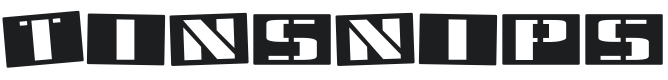 Tinsnips Font Preview