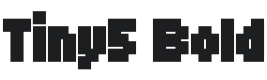Tiny5 Bold Font Preview