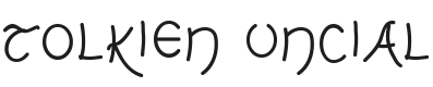 Tolkien Uncial MF Font Preview