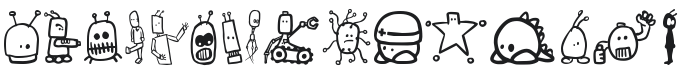 Tombots Font Preview