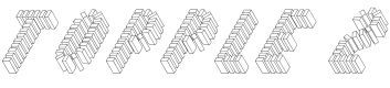 Topple 2 Font Preview