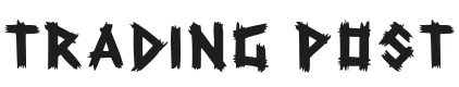Trading Post Font Preview