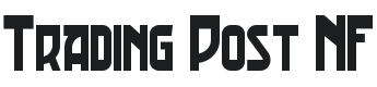 Trading Post NF Font Preview