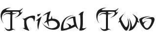 Tribal Two Font Preview