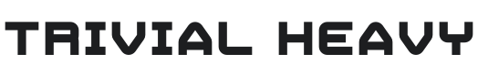 Trivial Heavy Font Preview