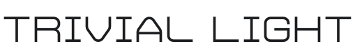Trivial Light Font Preview