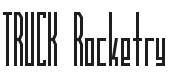 TRUCK Rocketry Font Preview