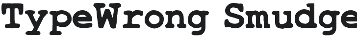 TypeWrong Font Preview