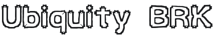 Ubiquity Font Preview