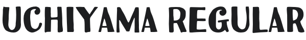 Uchiyama Font Preview