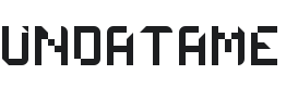 Undatame Font Preview