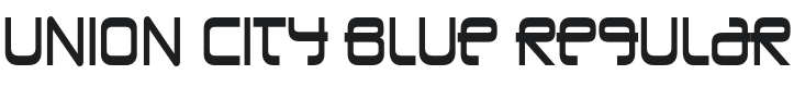 Union City Blue Font Preview