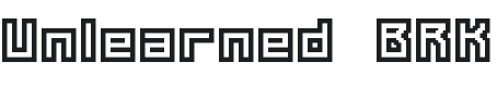 Unlearned Font Preview