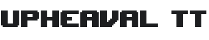Upheaval TT Font Preview