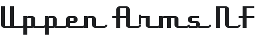 Uppen Arms NF Font Preview