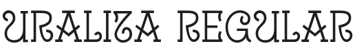 Uralita Font Preview