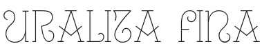 Uralita Fina Font Preview