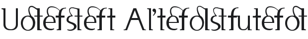 Usenet - Alternates Font Preview