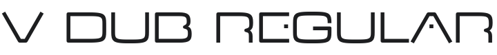 V Dub Font Preview