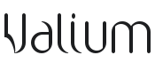Valium Font Preview